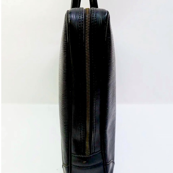 Auth LOUIS VUITTON Porte-Documents Voyage Black Epi Leather Briefcase Bag 🇫🇷 - Picture 4 of 10